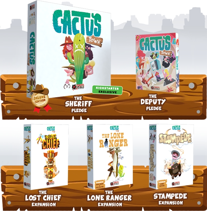 Cactus Town Deluxe Sheriff's Pledge – No Regret Games