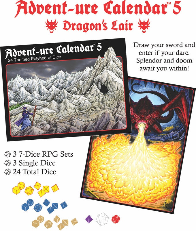 Polyhedral Dice Advent-ure Calendars 5-7