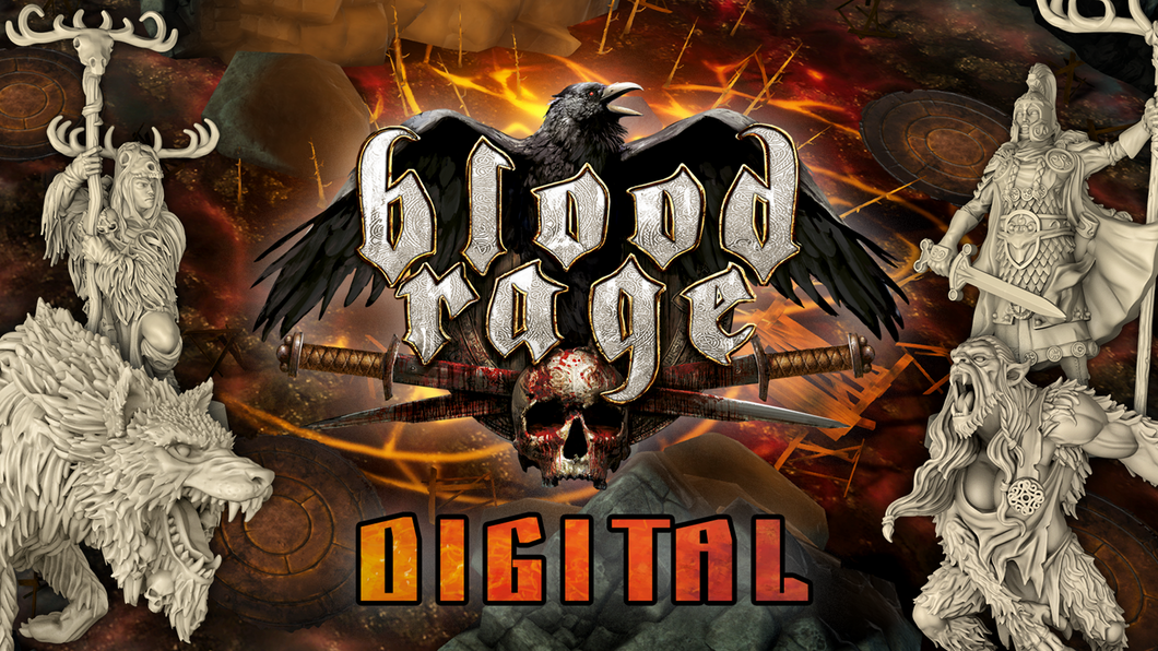 Blood Rage Digital Kickstarter Exclusive Physical Viking All-In Pledge