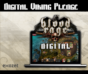 Blood Rage Digital Kickstarter Exclusive Physical Viking All-In Pledge
