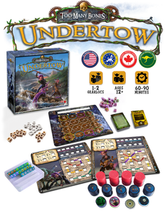 Too Many Bones Undertow Complete Collection Kickstarter Bundle w/KS Exclusive Extras