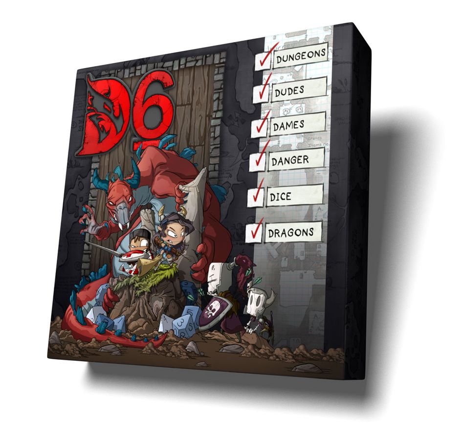 D6: Dungeons, Dudes, Dames, Danger, Dice, and Dragons the Whole Kingdom Pledge