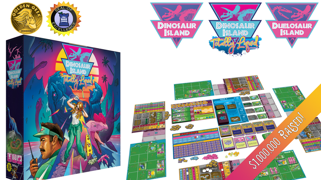 Dinosaur Island X-Treme Edition All-In Pledge (w/ Duelosaur Island and Totally Liquid Expansions)