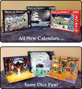 Polyhedral Dice Advent-ure Calendars 5-7
