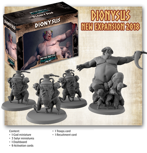 Mythic Battles: Pantheon Ymir, Dinoysus, and Frozen Battle Dice Expansions